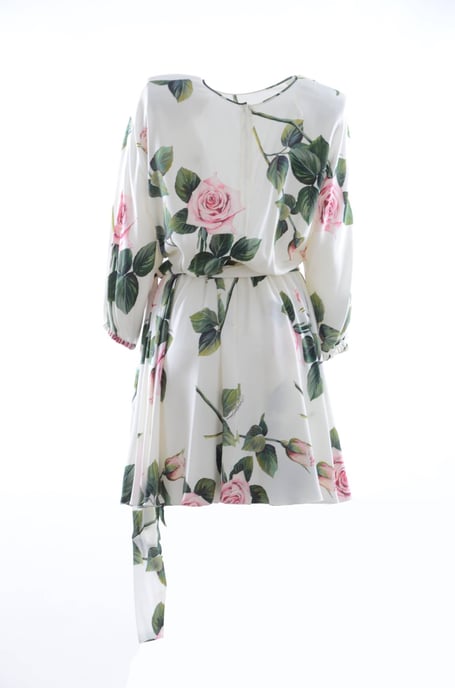 Vestido midi Dolce & Gabbana Women Flowers - Image 2