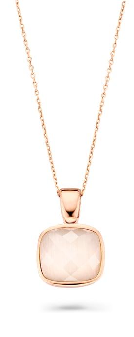 Orphelia 'Isabella' Women's 925 Sterling Silver Chain with Pendant - Rose ZH-7198/CR - Image 2