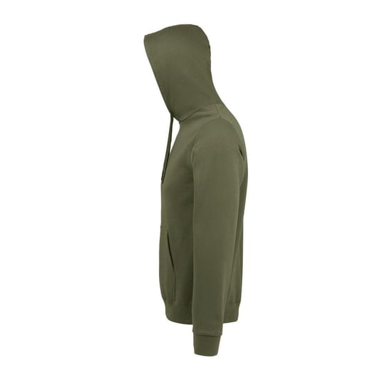SOLS Snake Unisex Hooded Sweatshirt / Hoodie (Dark Green) - Image 3