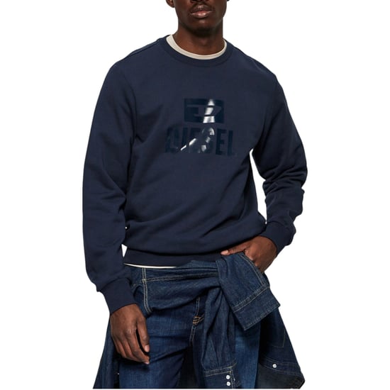 Sudadera Diesel Monotone Azul Marino - Image 1