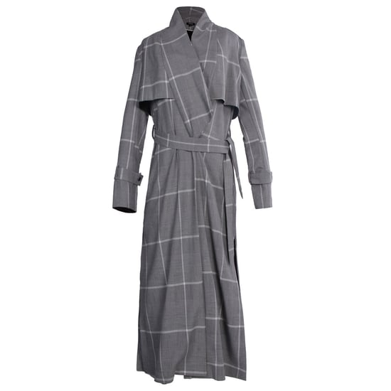 Long Tartan Coat - Image 5