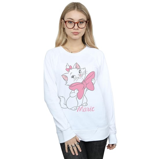 Disney Womens/Ladies Aristocats Marie Bow Sweatshirt (White) - Image 2