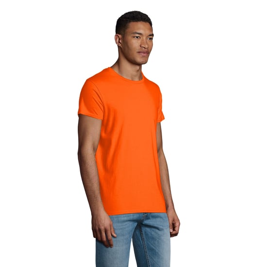 SOLS Mens Crusader Organic T-Shirt (Orange) - Image 5