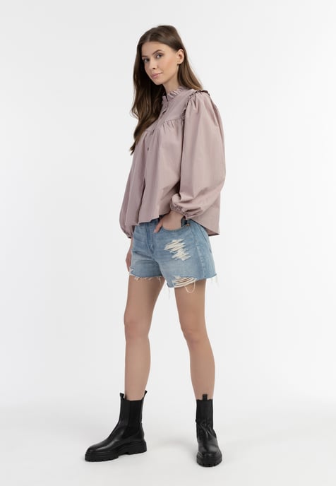 Dreimaster Blouse women old pink - Image 2