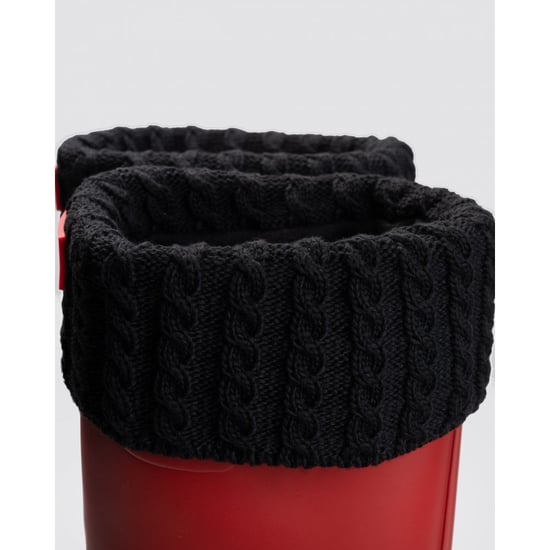 Hunter Recycled Mini Cable Tall Boot Sock - Image 5