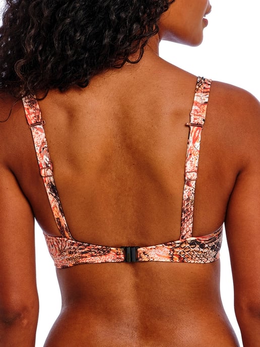 Desert Cat High Apex Bikini Top