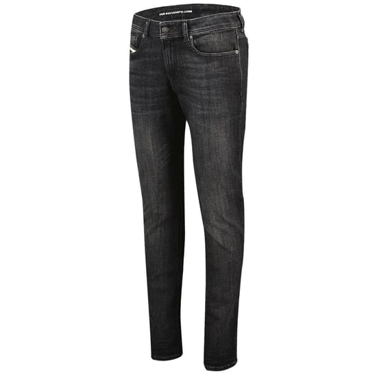 Diesel Sleenker Black Denim Jeans