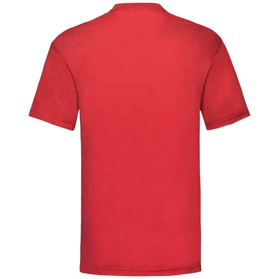 Fruit Of The Loom Mens Valueweight T-Shirt (Red) - Image 2