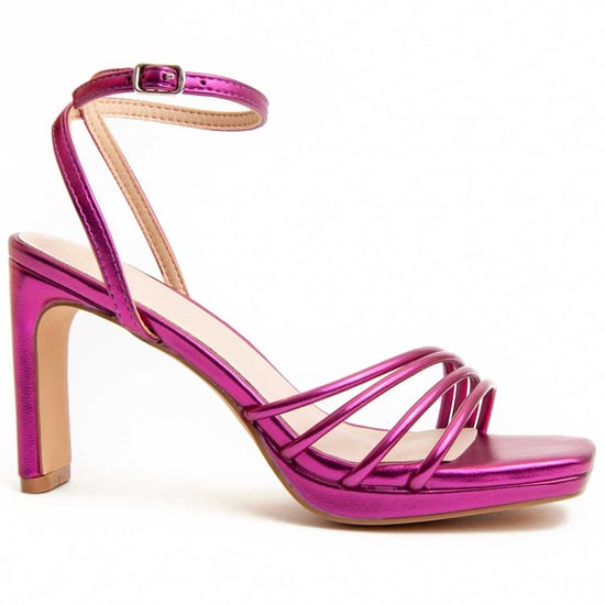Sandalia de Tacón Montevita Sandale4 en Fucsia - Image 2