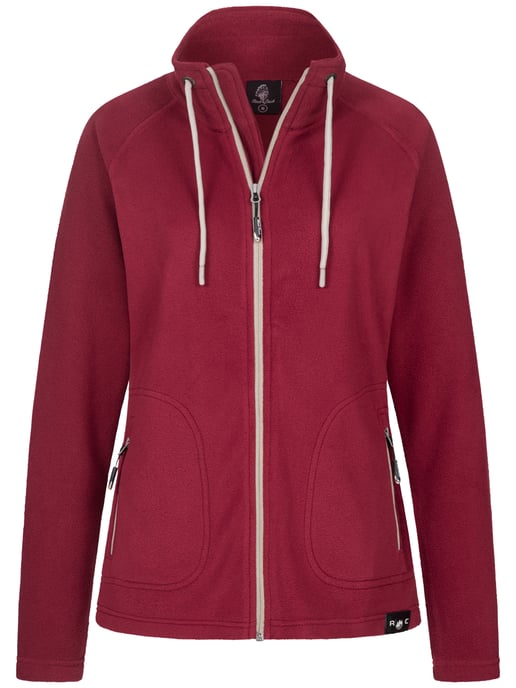 Rock Creek Fleecejacke Weinrot - Image 1