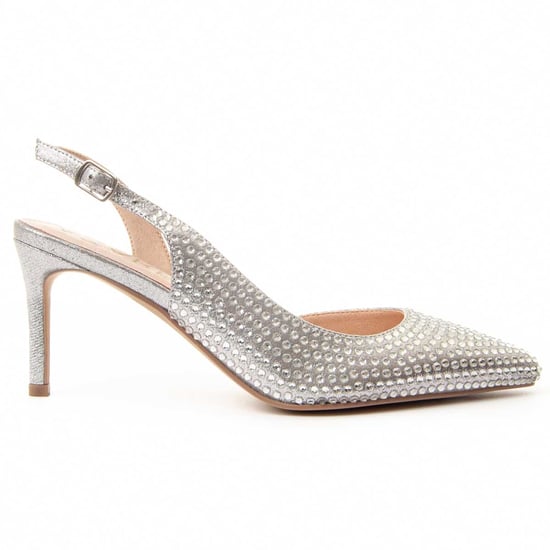 Montevita Zapato De Tacón Festshoe3 En Plateado - Image 2