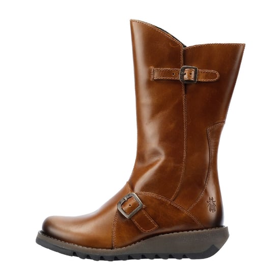 Fly London Mes 2 Leather Women's Camel Boots - Image 6
