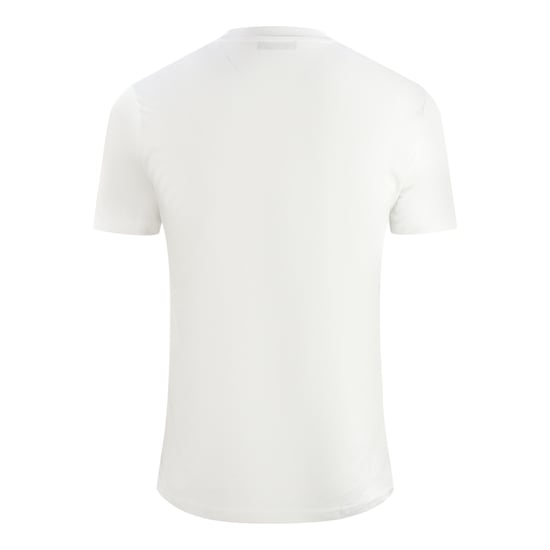 Cavalli Class Piercing Snake Logo White T-Shirt