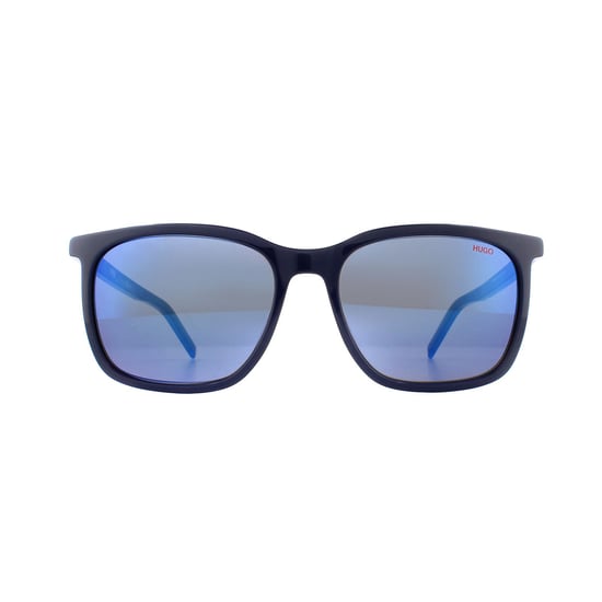 Hugo by Hugo Boss Sunglasses HG 1027/S PJP XT Blue Blue Sky Mirror - Image 1