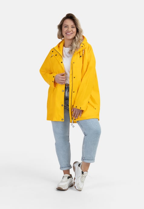 Schmuddelwedda raincoat women yellow - Image 2