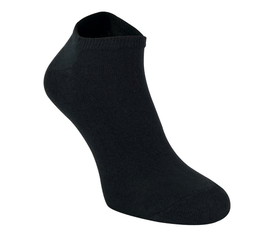 Sock Snob - 12 Pares Multipack Mens Quarter Trainer Socks - Negro - Image 2