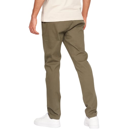 Crosshatch Mens Roysden Chinos (Khaki) - Image 2