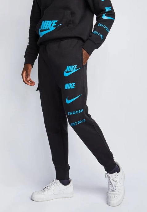 Chándal con capucha Nike Sportswear Standard Issue en negro - Image 5