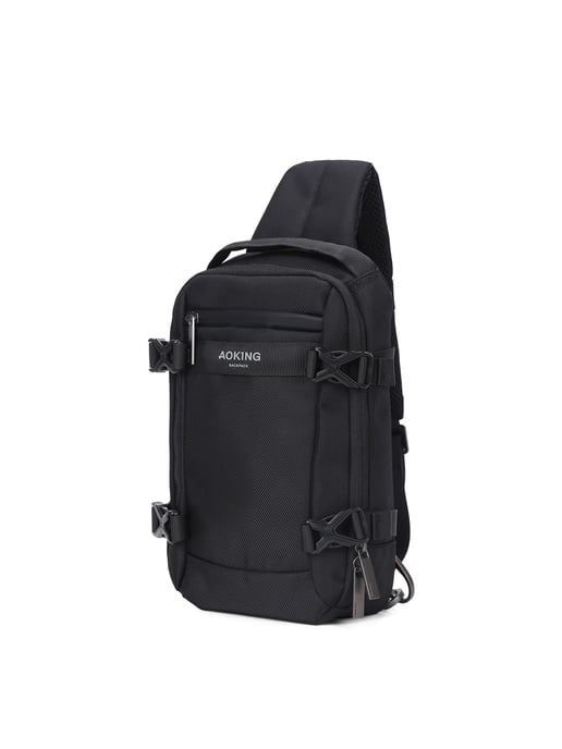 Aoking Bolso de hombro Unisexo BLACK - Image 2