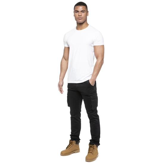 Enzo | Pantalones Cargo Hombre - Negro - Image 6
