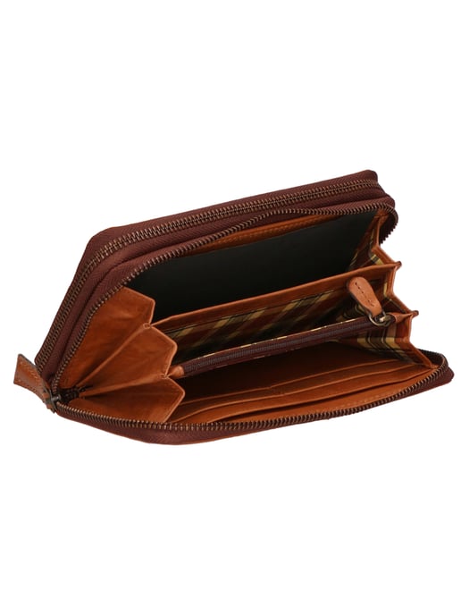 Santini wallet unisex TAN
