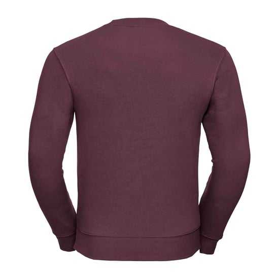 Russell Mens Authentic Sweatshirt (Burgundy) - Image 2