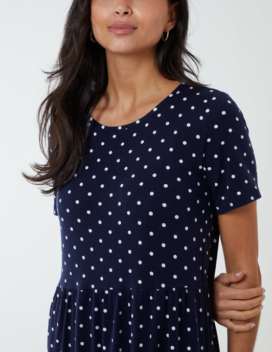 Tiered Smock Dress