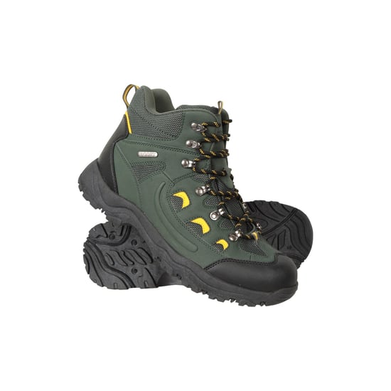 Mountain Warehouse Mens Adventurer Waterproof Hiking Boots (Green) - Image 6
