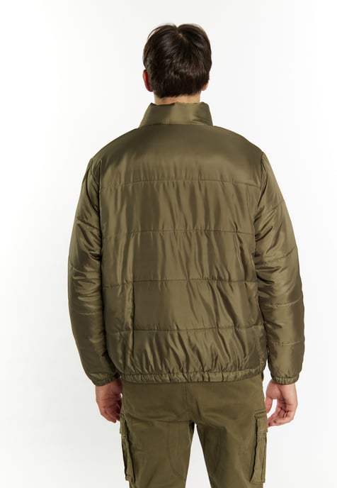 Mo Light quilted jacket Men Military olive - Image 4