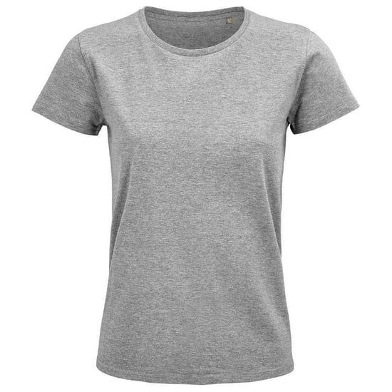SOLS Womens/Ladies Pioneer T-Shirt (Grey Marl) - Image 1