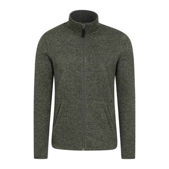 Mountain Warehouse Mens Idris III Full Zip Fleece Jacket (Green) - Image 1