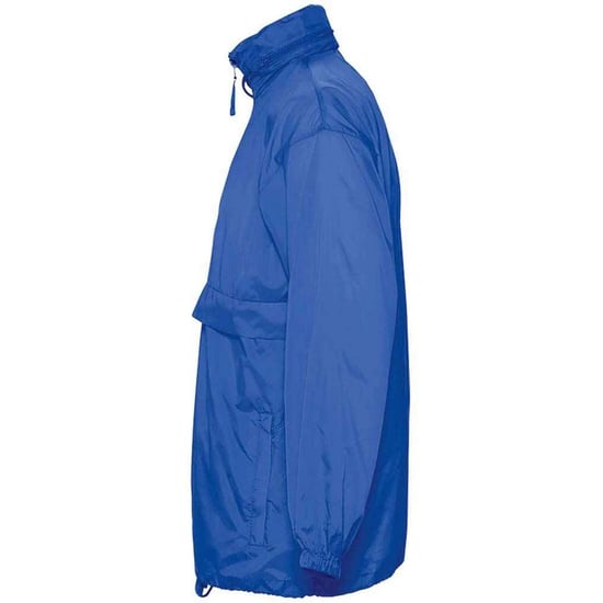 SOLS Unisex Adult Surf Windbreaker (Royal Blue) - Image 3