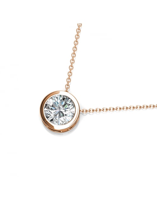 Colgantes Simplicity - Oro rosa y cristal - Image 4