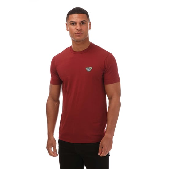 Men's Armani Regular-Fit T-Shirt in Burgundy