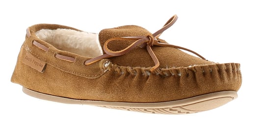 Ladies Suede Slipper With Cosy Fauv Fur Lining And Sock With Memeory Foam For Comfort Flexible Hardw - Image 1