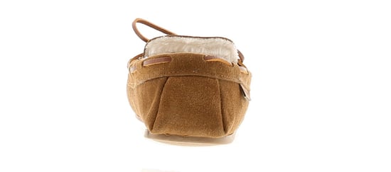 Ladies Suede Slipper With Cosy Fauv Fur Lining And Sock With Memeory Foam For Comfort Flexible Hardw - Image 4