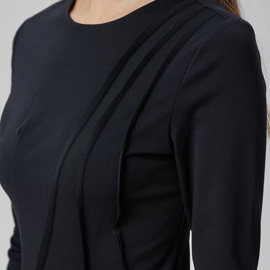 Asymmetric structural lines dress - Image 5