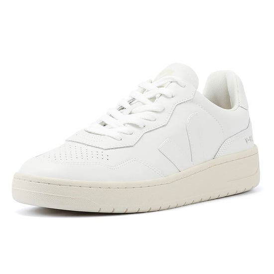 Veja V-90 Zapatillas de Cuero para Hombre Blancas - Image 3