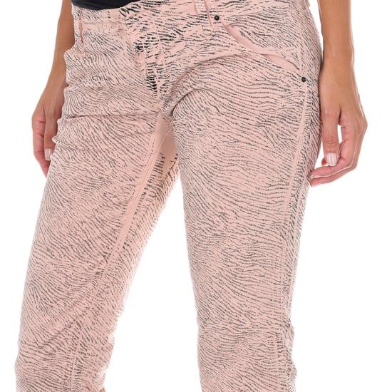 Long trousers with narrow cut hems 70DBF0585-R216 woman