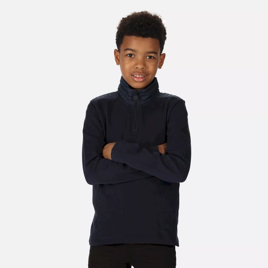 Regatta Childrens/Kids Markas Brushed Cotton Fleece (Navy) - Image 6