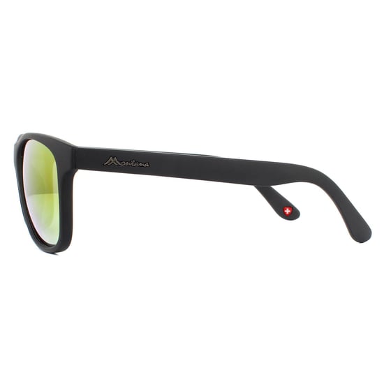 Gafas de sol Montana Rectangulares Unisex Negros Revo Rojas - Image 3