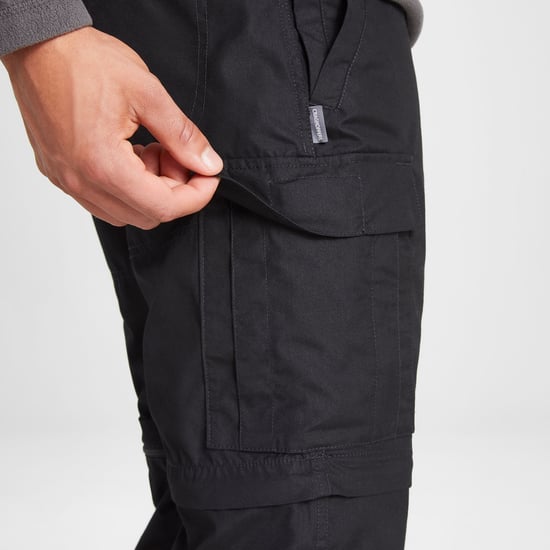 Craghoppers Mens Expert Kiwi Tailored Trousers (Black) - Image 3