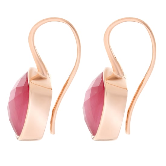 Orphelia 'Isabella' Women's 925 Sterling Silver Drop Earrings - Rose ZO-7198/PI - Image 4