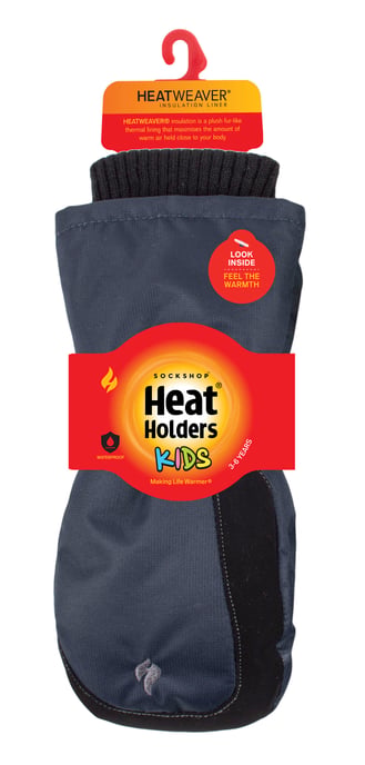 Guantes Térmicos de Esquí para Niños y Niñas - Azul - Image 2