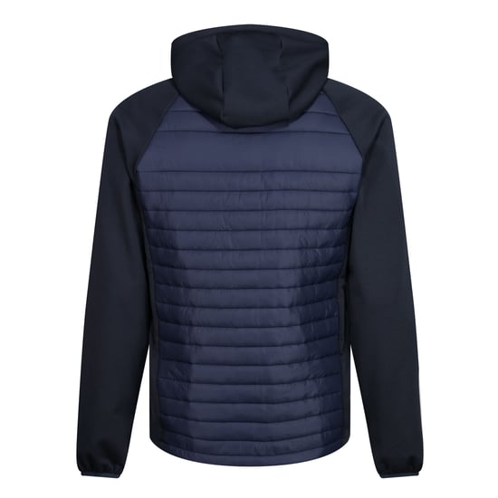 Regatta Mens Navigate Quilted Hybrid Jacket (Navy/Seal Grey) - Image 2