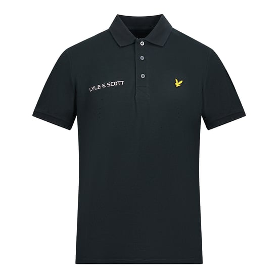 Lyle & Scott Polo de manga corta True negro - Image 1