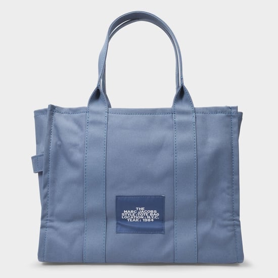 Bolso grande de lona azul - Image 2