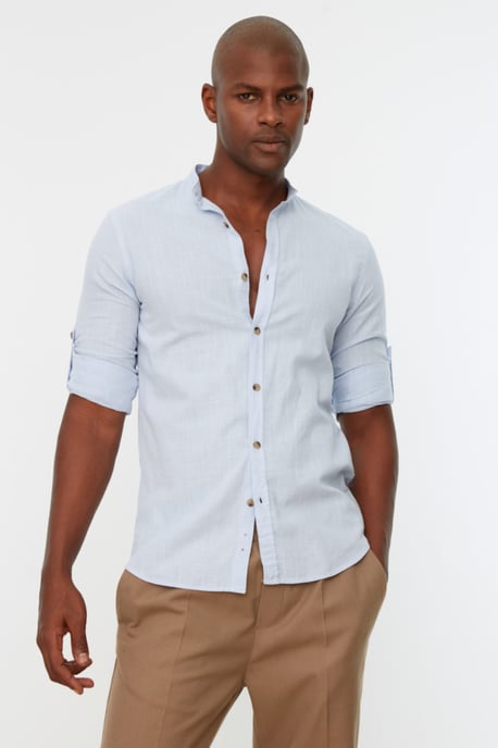 Trendyol Men's  Straight  Shirt - Image 2