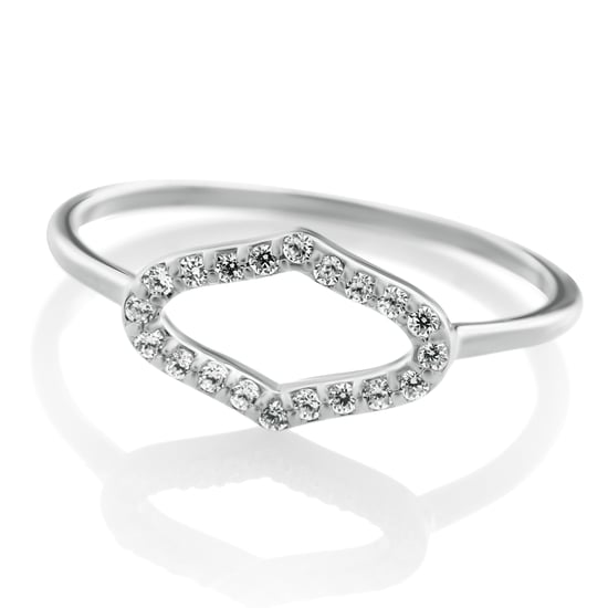Orphelia 'Normandy' Women's 925 Sterling Silver Ring - Silver ZR-7574 - Image 1
