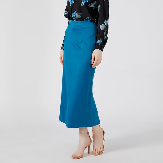 Midi straight skirt - Image 1
